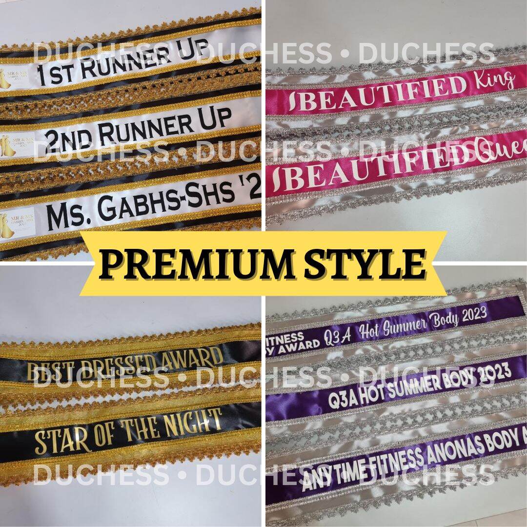 Customized Sash Pageant Sash Awards Sash Any Sash Graduation Sash. 