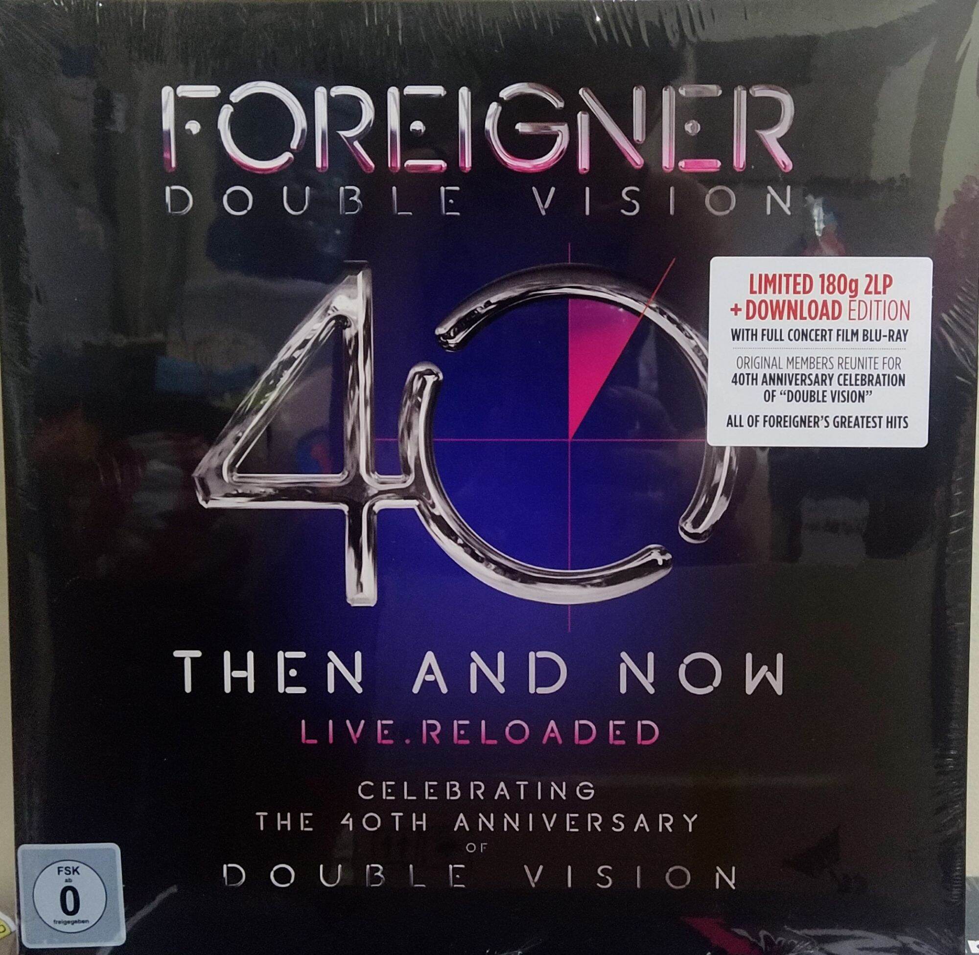 Double Vision: Then And Now Compilation Album By Foreigner LP Vinyl ...