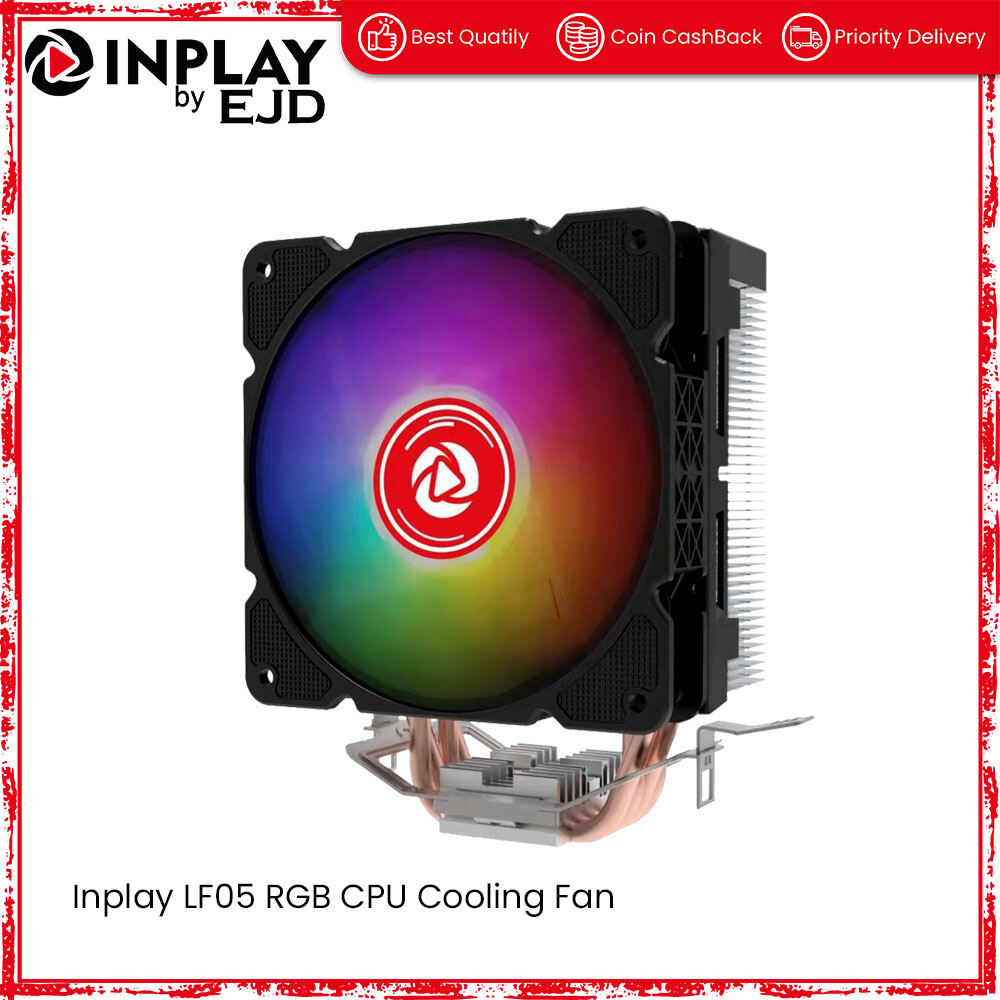 Inplay LF05 | RGB CPU Cooling Fan | Inplay by EJD