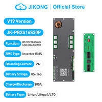 JIKONG V19 16S/48V Household Energy Inverter BMS Active Balancer 2A Heat CANBUS RS485 Dispaly UART JKBMS Lifepo LTO Li-ion BMS