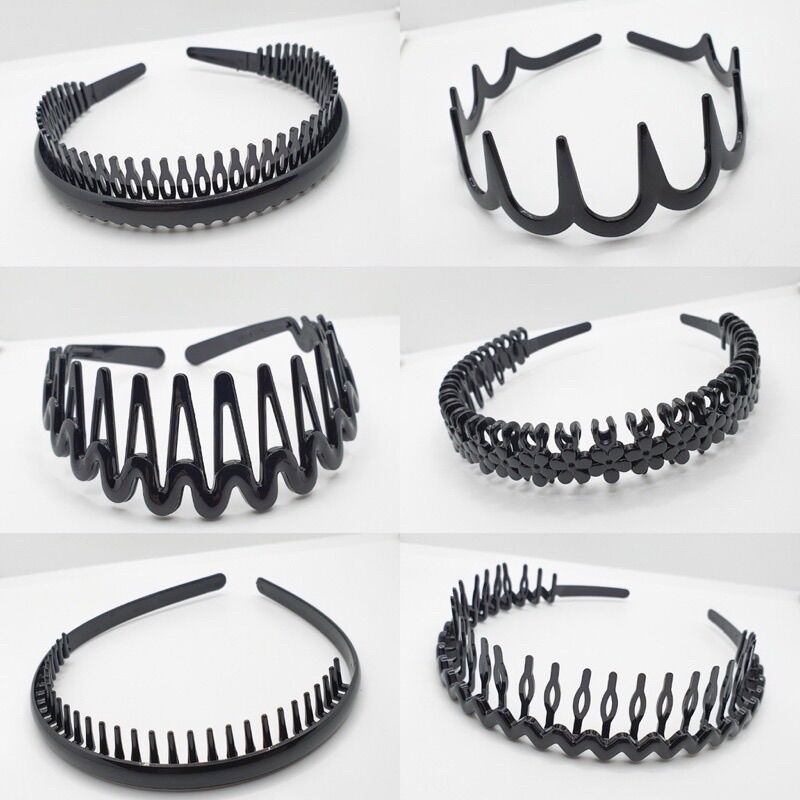 MIA PIECE Hair Band Head Band Men Womens Fashion Plastic