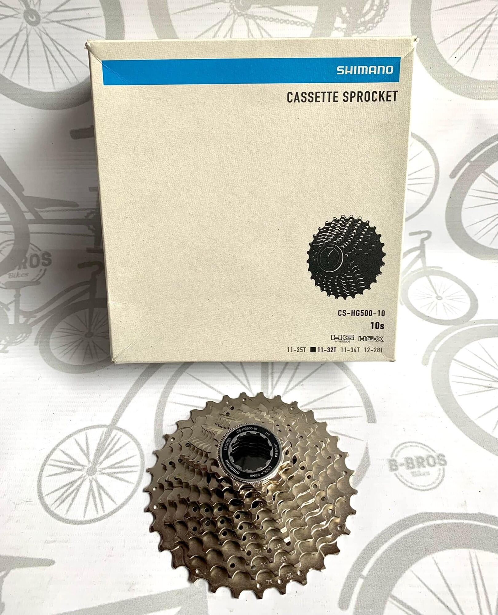 Shimano 10 Speed Road Cassette Sprocket Cs Hg500 10 Lazada Ph