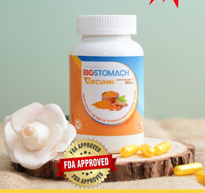 BIOSTOMACH Curcumin Gold tanggal ang ulcer, acid, reflux, Heartburn