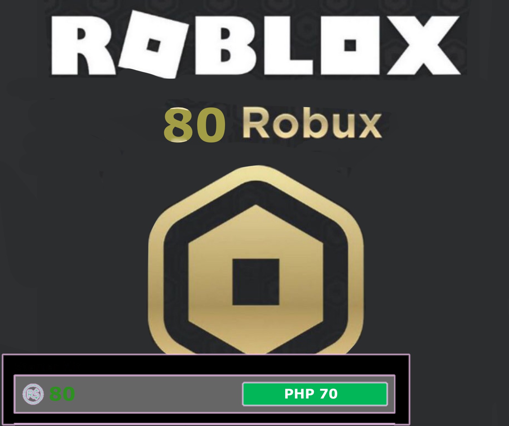 80 Robux Shop 80 Robux With Great Discounts And Prices Online Lazada Philippines - how much is 80 robux in philippines