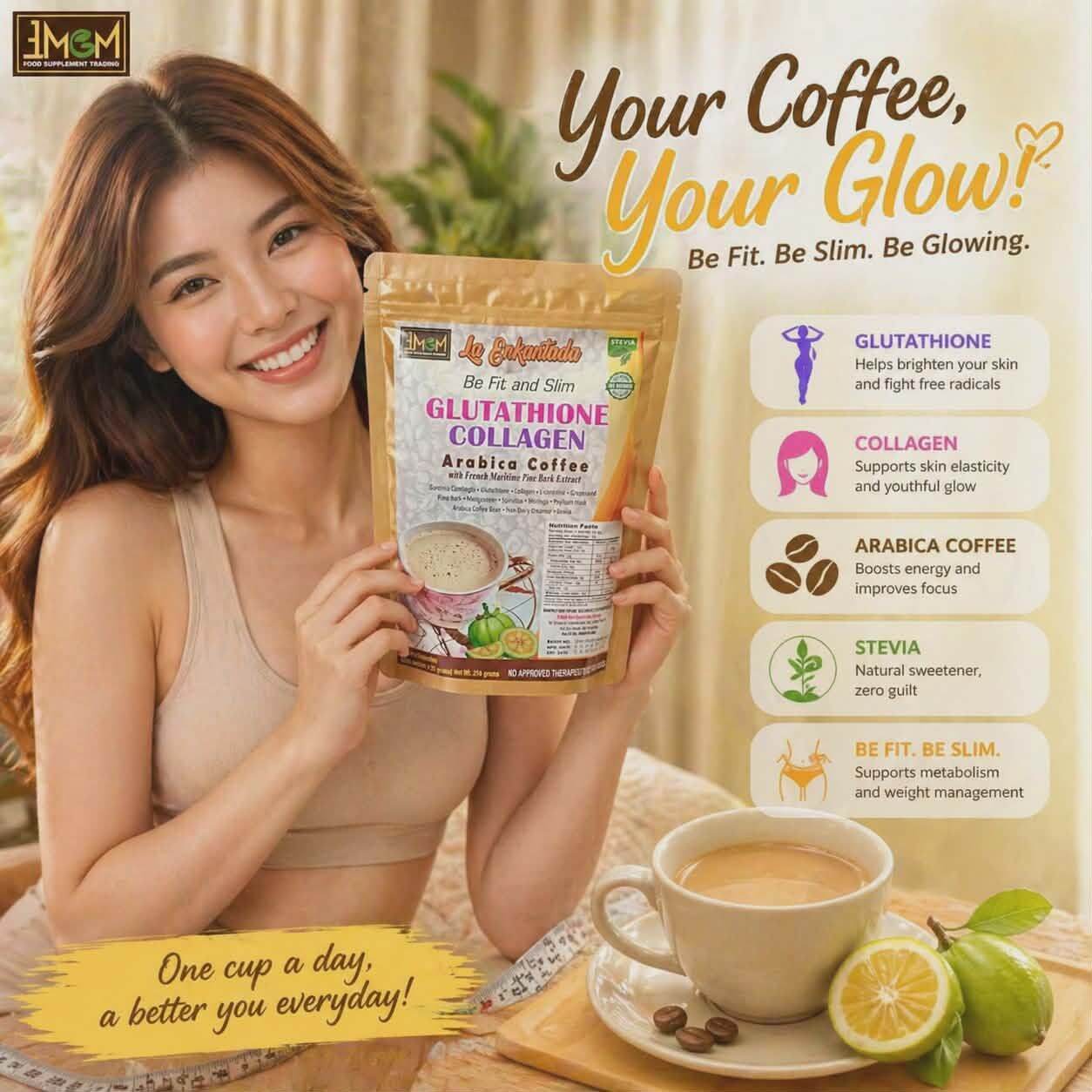 slimming coffee with collagen and glutathione reviews slimming coffee, with glutathione and collagen mix