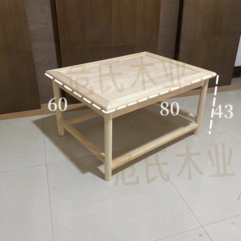 Quiet Stool Cross-Legged Stool Solid Wood Bulk Stool Zen Meditation
