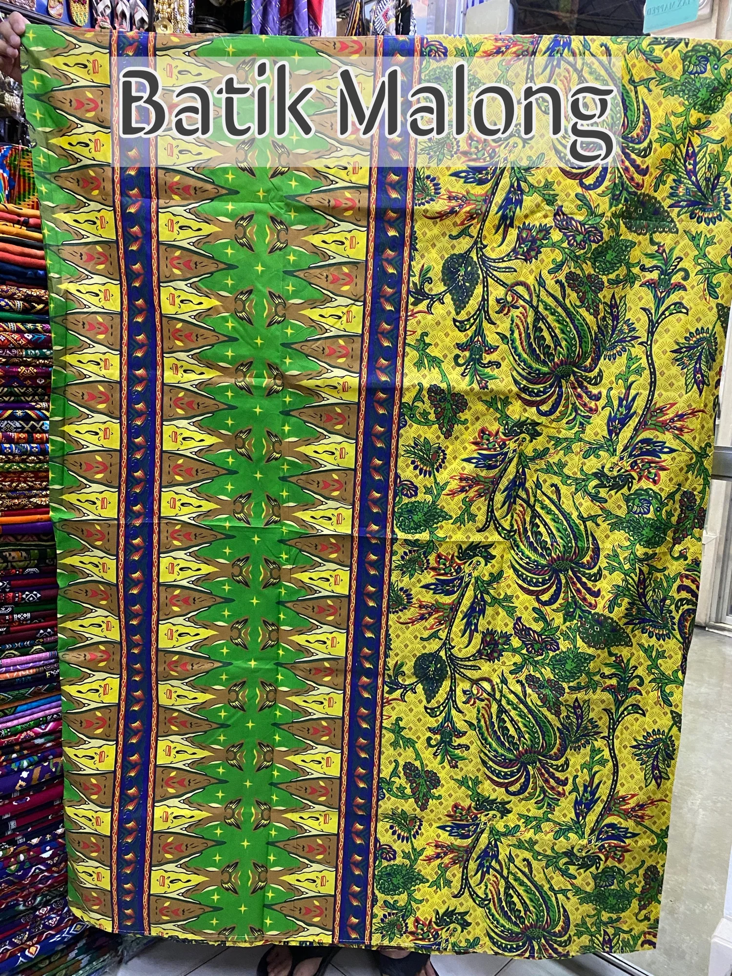 Batik Malong / Aladin Double Malong / Batik Design / Ethnic / Davao Malong