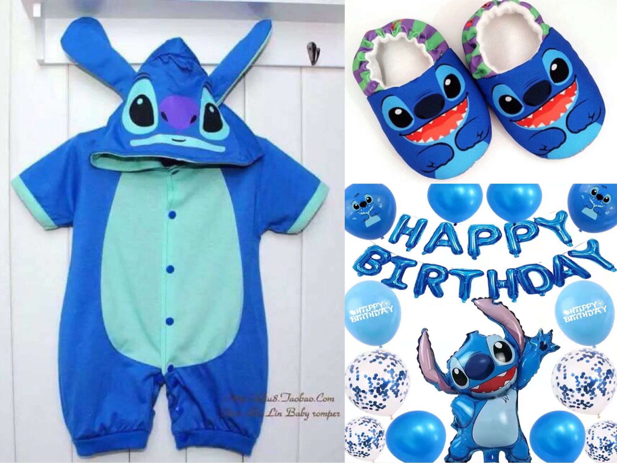 Product photo of Stitch Romper Costume for Babies (2 months-3 yrs) from its Lazada listing