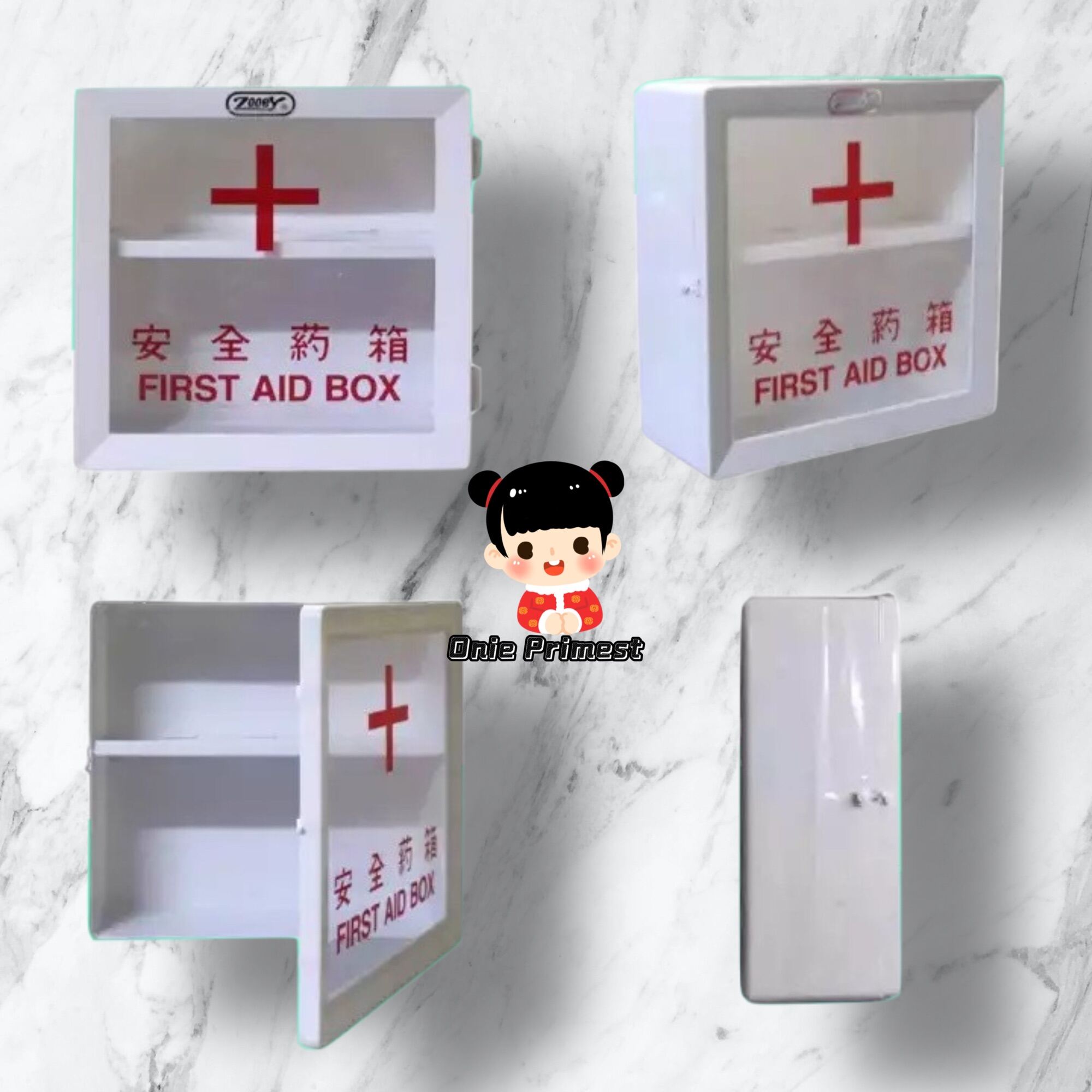 Zooey FIRST AID BOX Medical Storage Box High Quality Medicine Tool Kit