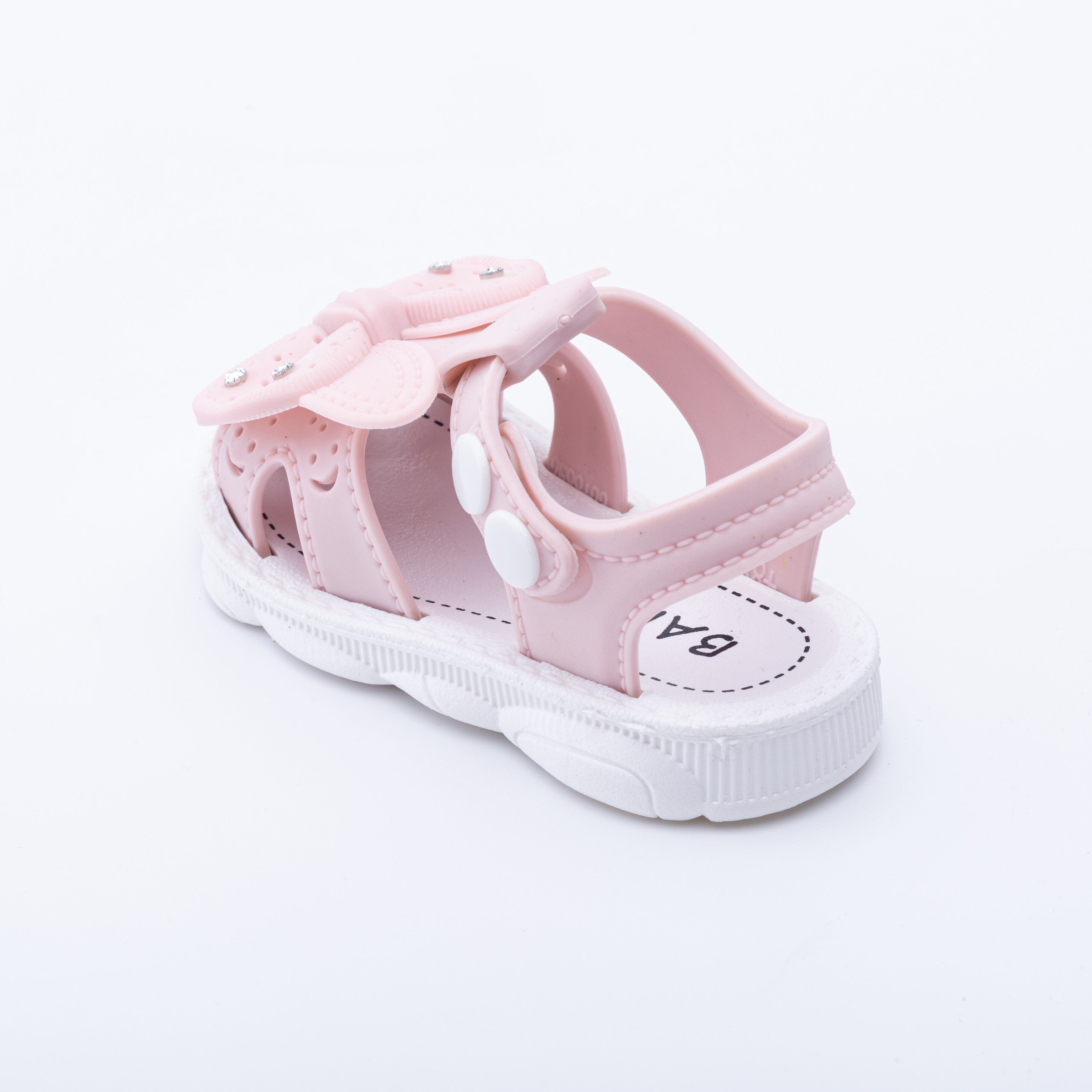 【T&H.Baby】New Walking Shoes for Babies with Rabbit Bow Closed Toe with ...