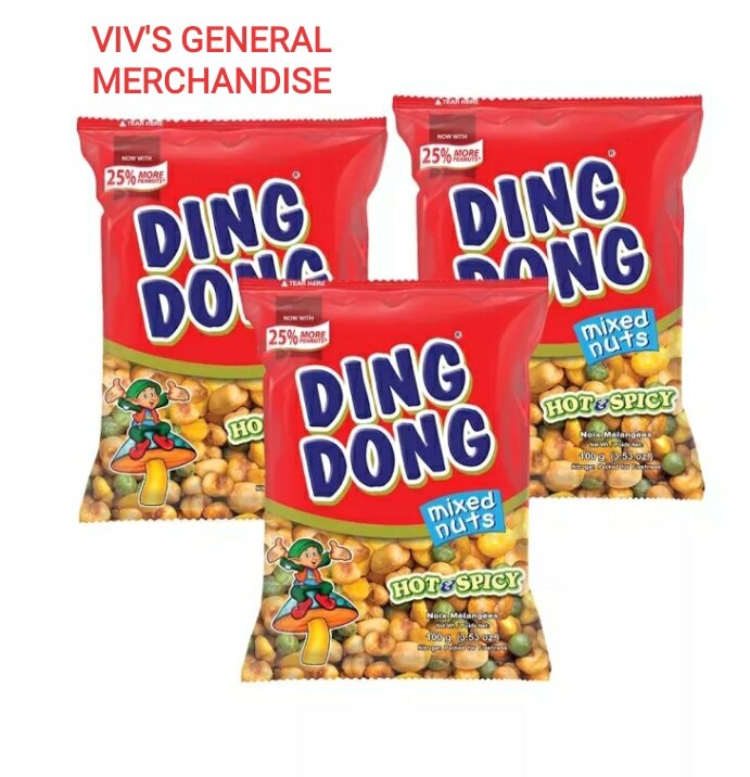 Dingdong Mixed Nuts Hot and Spicy ( 3s x 100g ) Lazada PH