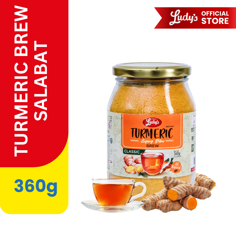 LUDY'S Salabat Ginger Brew Instant Original, Premium, Turmeric, with ...