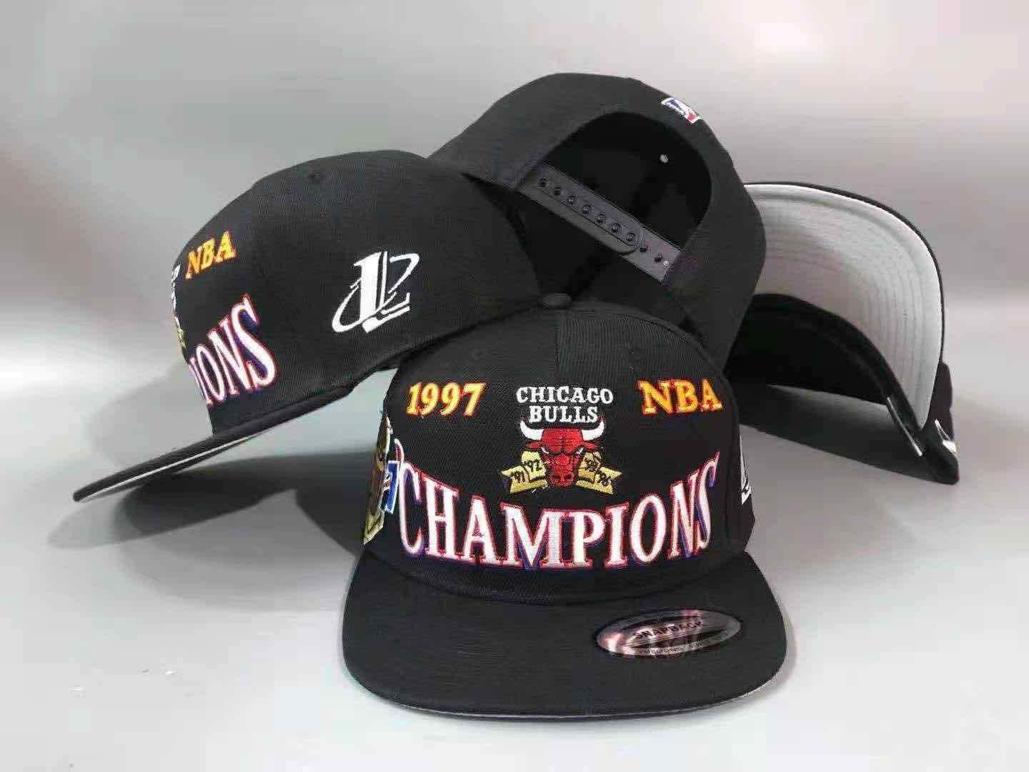 Chicago Bulls 1997 Champions Snapback Adjustable Cap