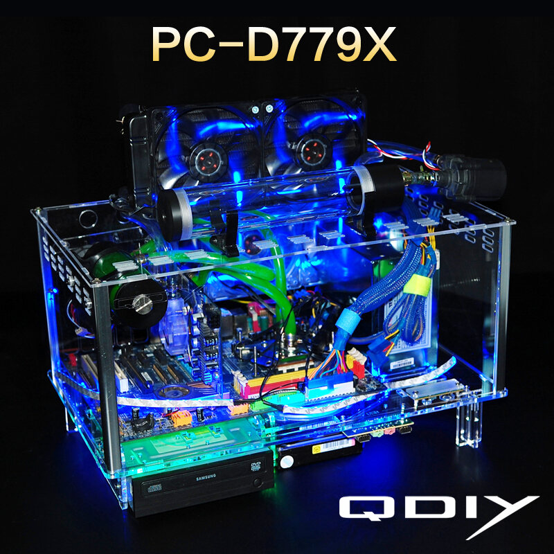 Transparent Case Creative Case Desktop Horizontal Personalized Water