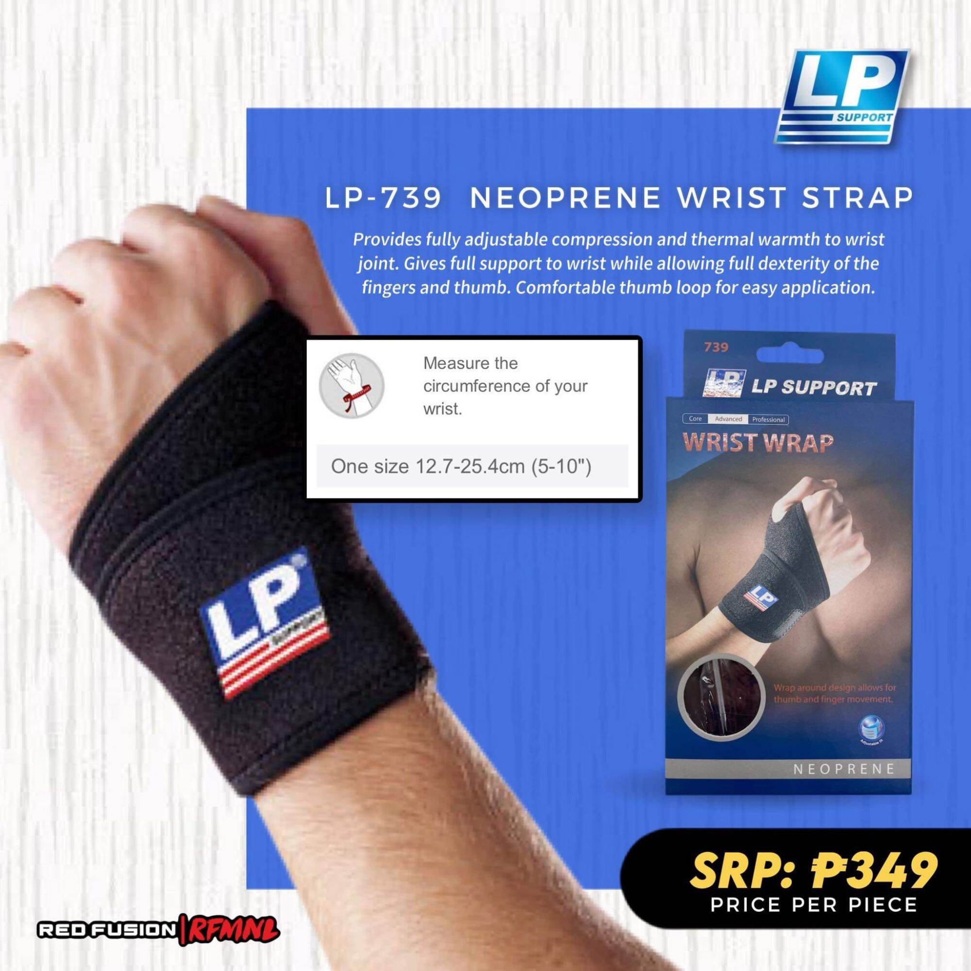 LP739 Neoprene Wrist Wrap Lazada PH