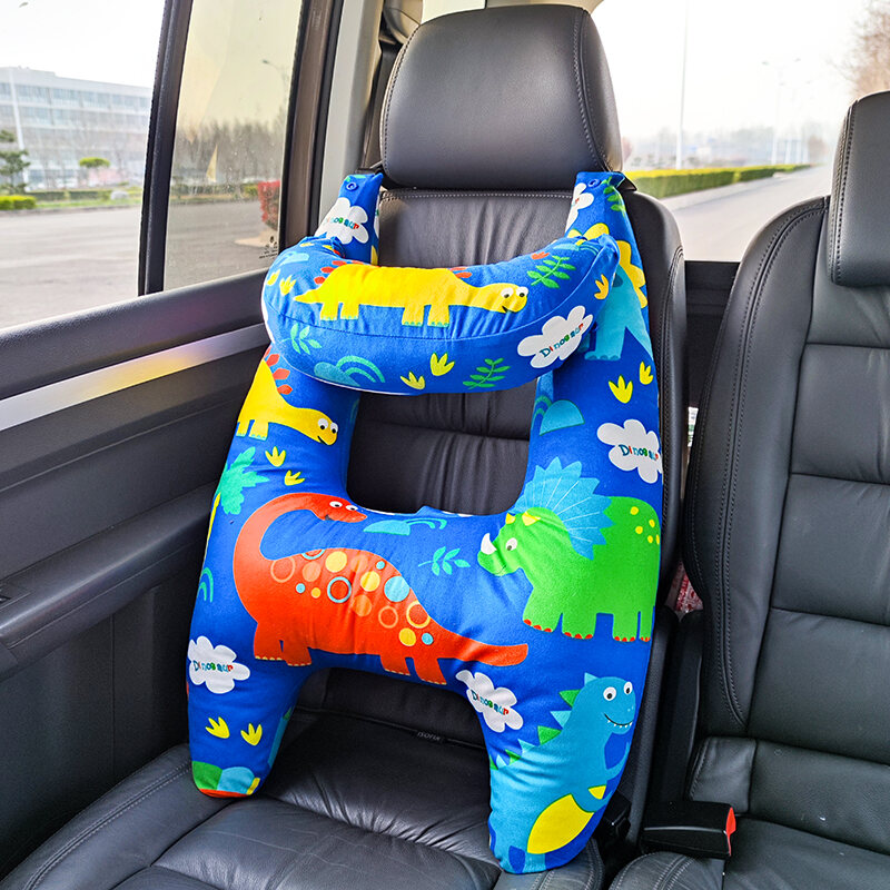 Car Neck Support Pillow Children Car Cushion Sleeping Artifact Baby Long Distance Car Rear Dual Use Anti Strangulation Neck Lazada PH