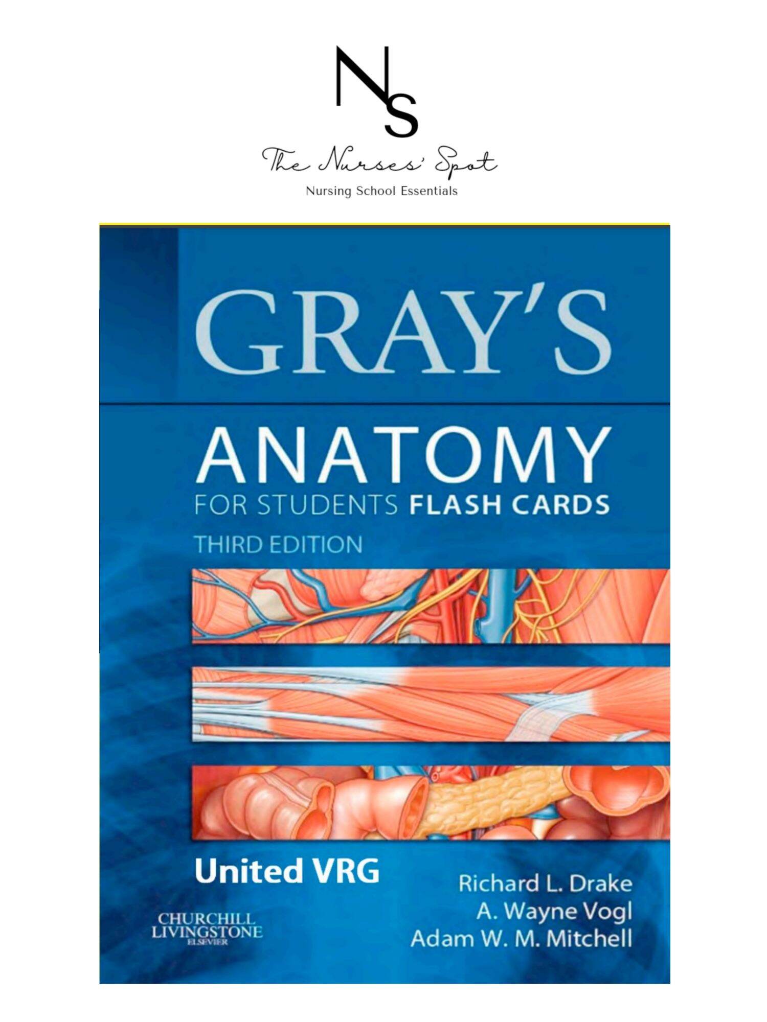 Gray's Anatomy for Students Flashcards 3rd Edition Lazada PH