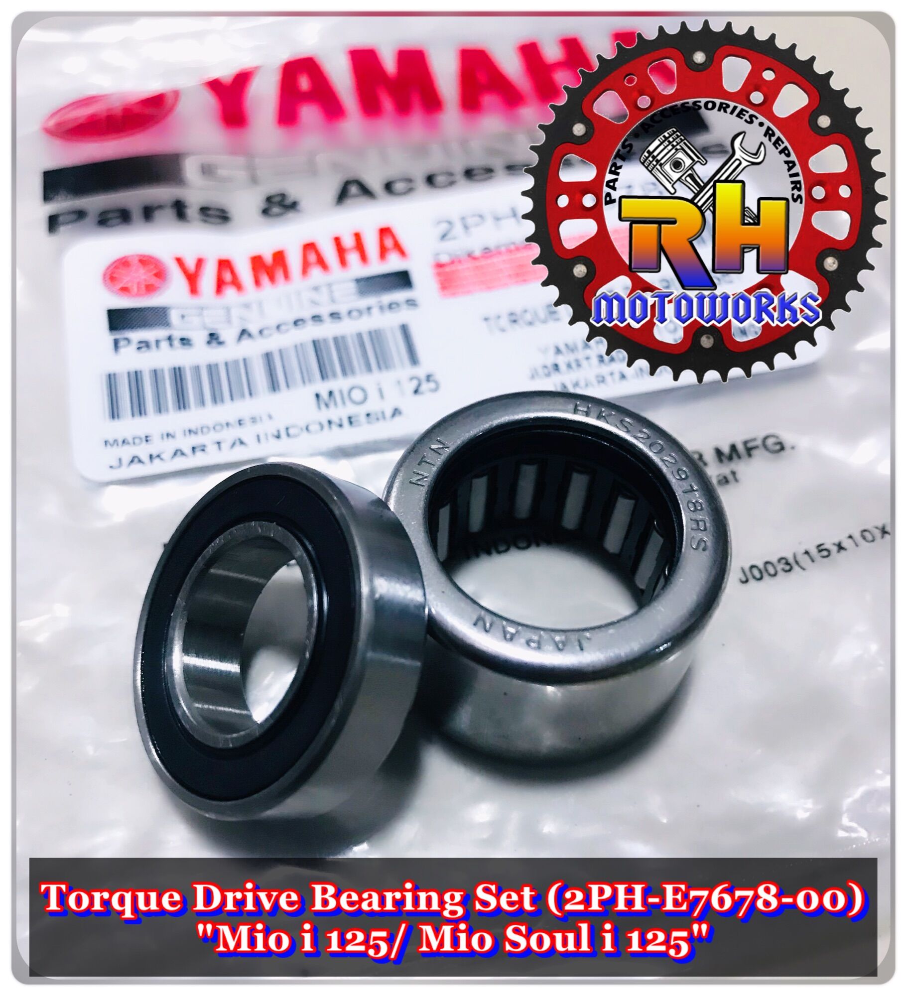Mio i 125/ Mio Soul i 125 Torque Drive Bearing Set (2PH-E7678-00
