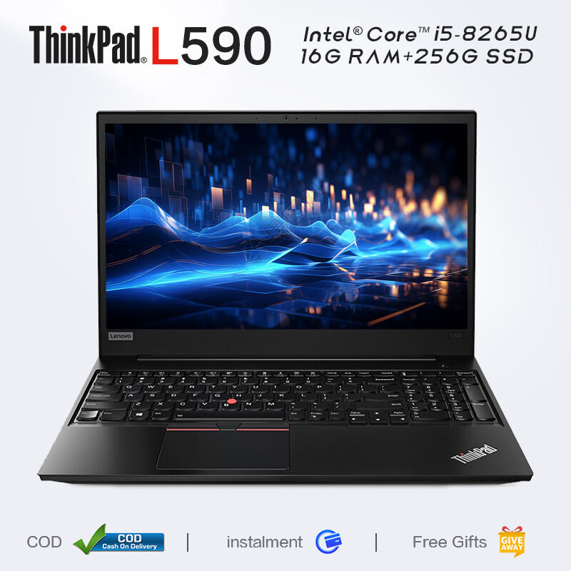 Lenovo L590 ThinkPad 15.6" FHD, Intel i5, 16GB RAM, SSD