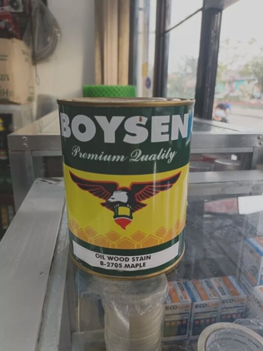 BOYSEN B-2705 OIL WOOD STAIN Maple 1liter | Lazada PH