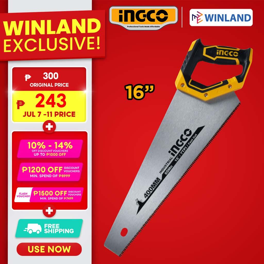 Ingco By Winland Hand Saw Industrial Hhas Saw For Cutting Wood Ing Ht Lazada Ph