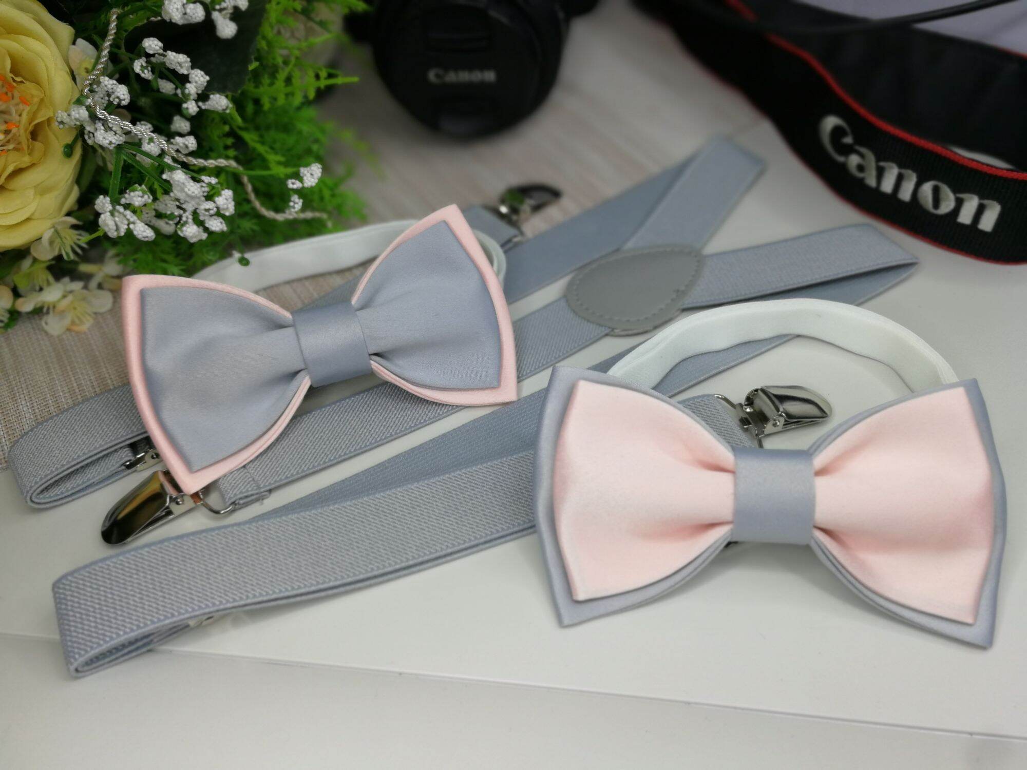 Pastel Color Bowtie for Wedding Entourage, Formal Attire, Business