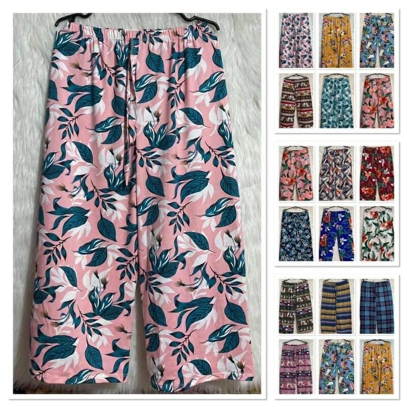 J&J Assorted Square Pants Tokong for Women Fit up to XL Pambahay Outfit ...