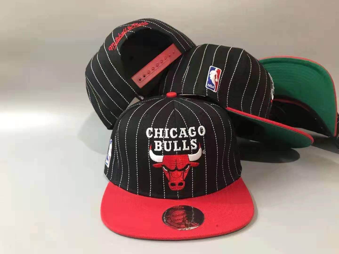 bulls pinstripe hat