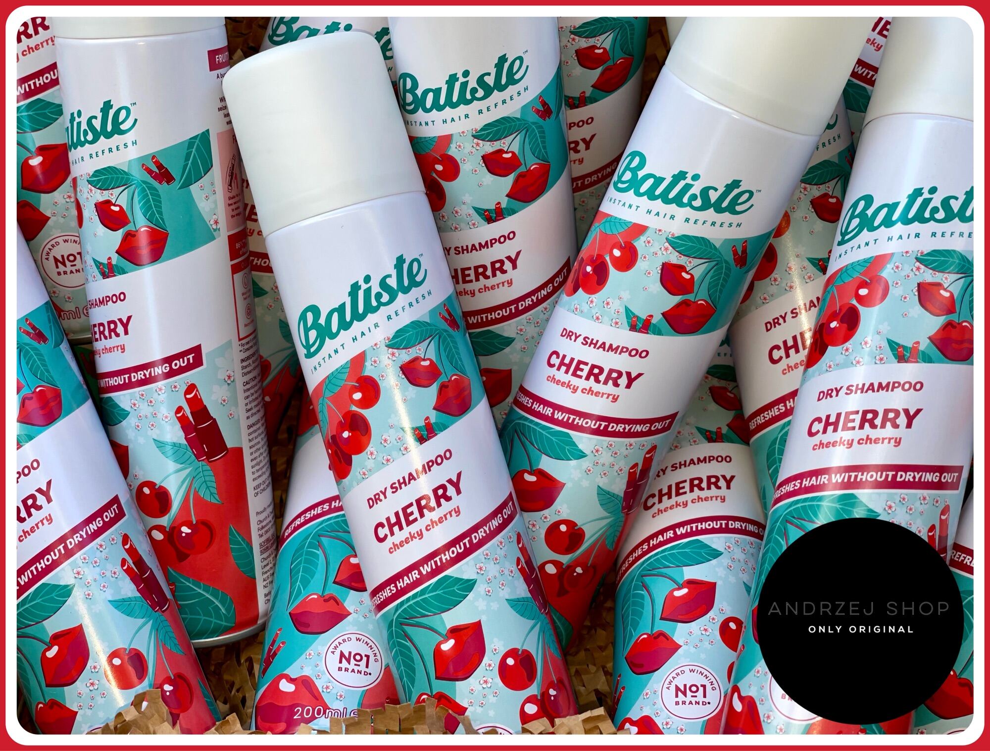 Batiste Cherry Fruity & Cheeky Dry Shampoo 200mL