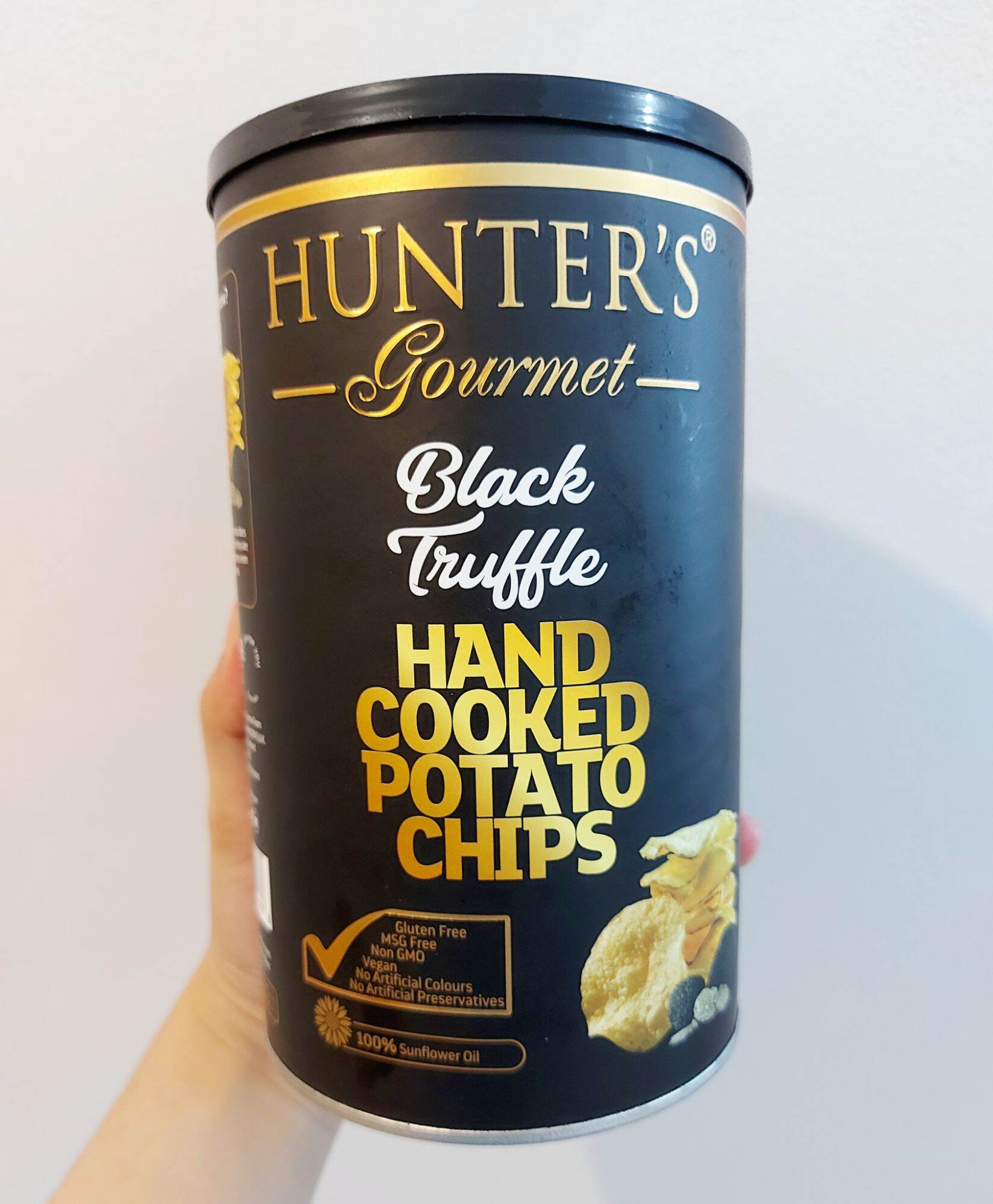 Hunter's Gourmet Black Truffle Hand Cooked Potato Chips 150g Lazada PH