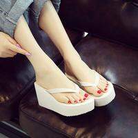 QIAOHUI | High Heel Slimming Slide Sandals