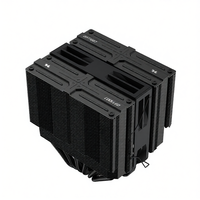 coolleo | High Air Pressure 6 Heat Pipes Mini Twin Tower CPU Cooler
