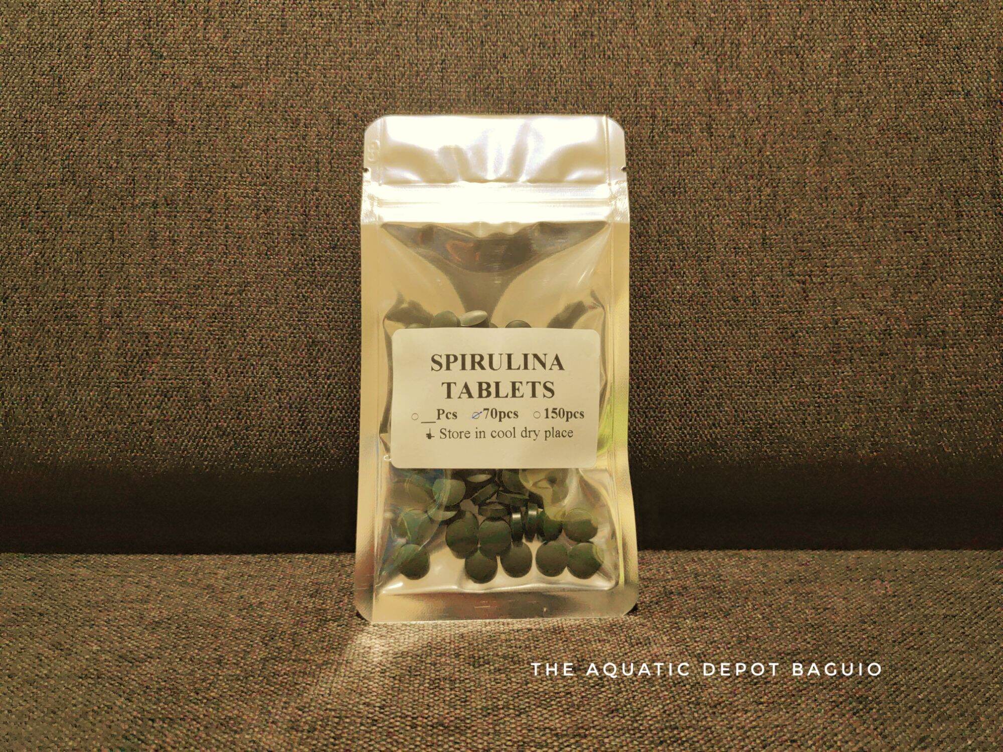 Spirulina Tablets Fish Food 70pcs/150pcs Lazada PH