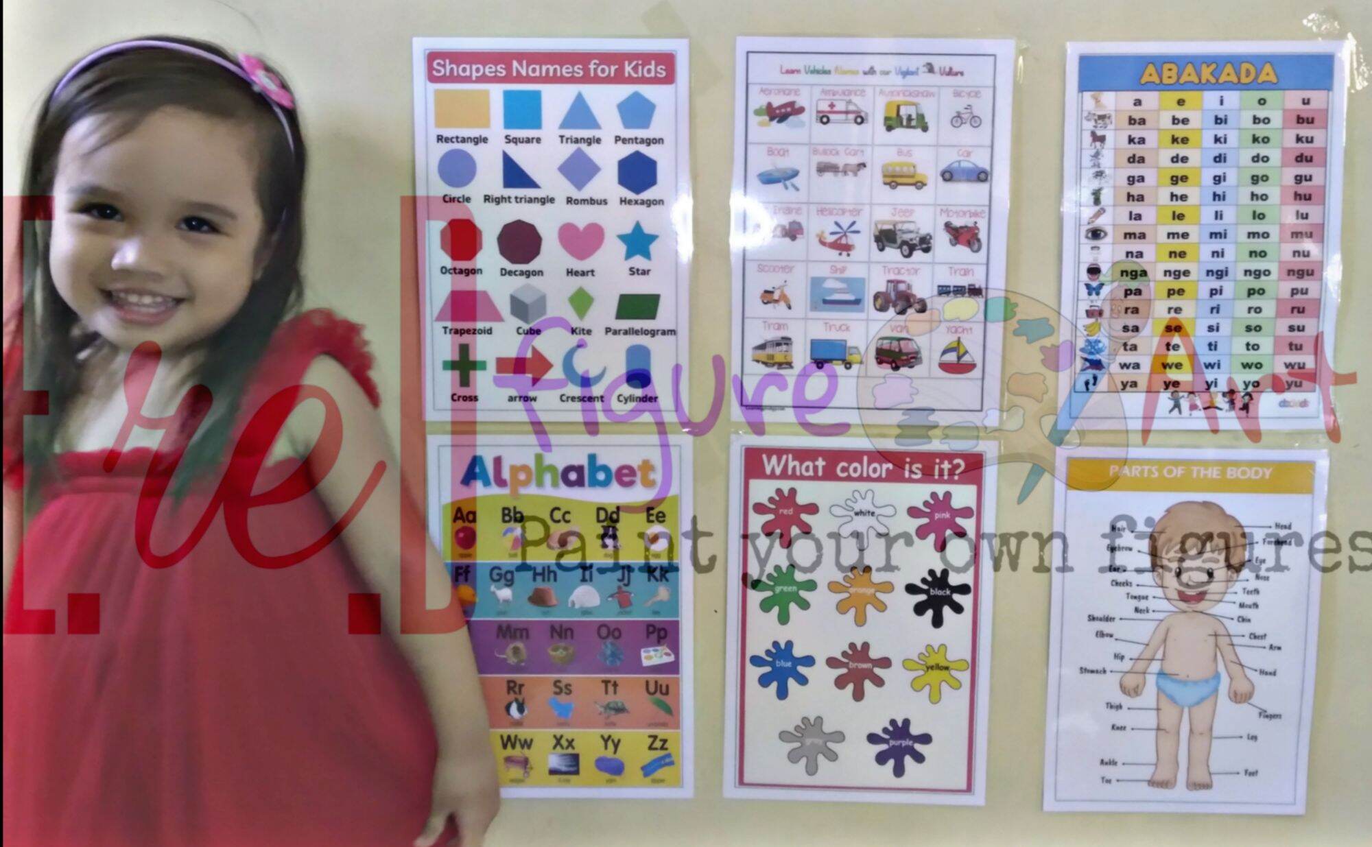 Laminated Educational Wall Chart for Kids/Gift ideas/Months of the year ...