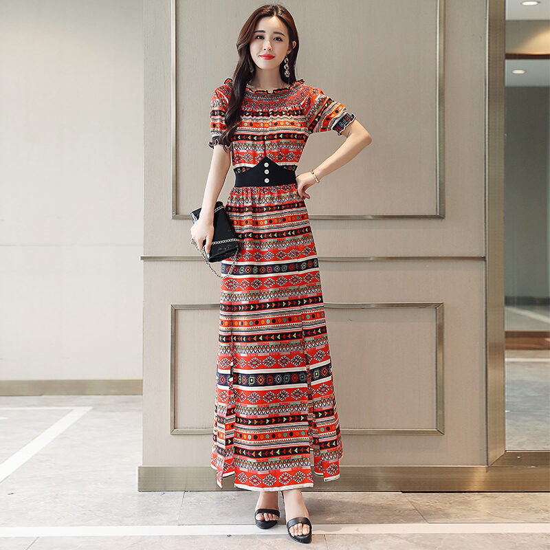 lazada bohemian dress