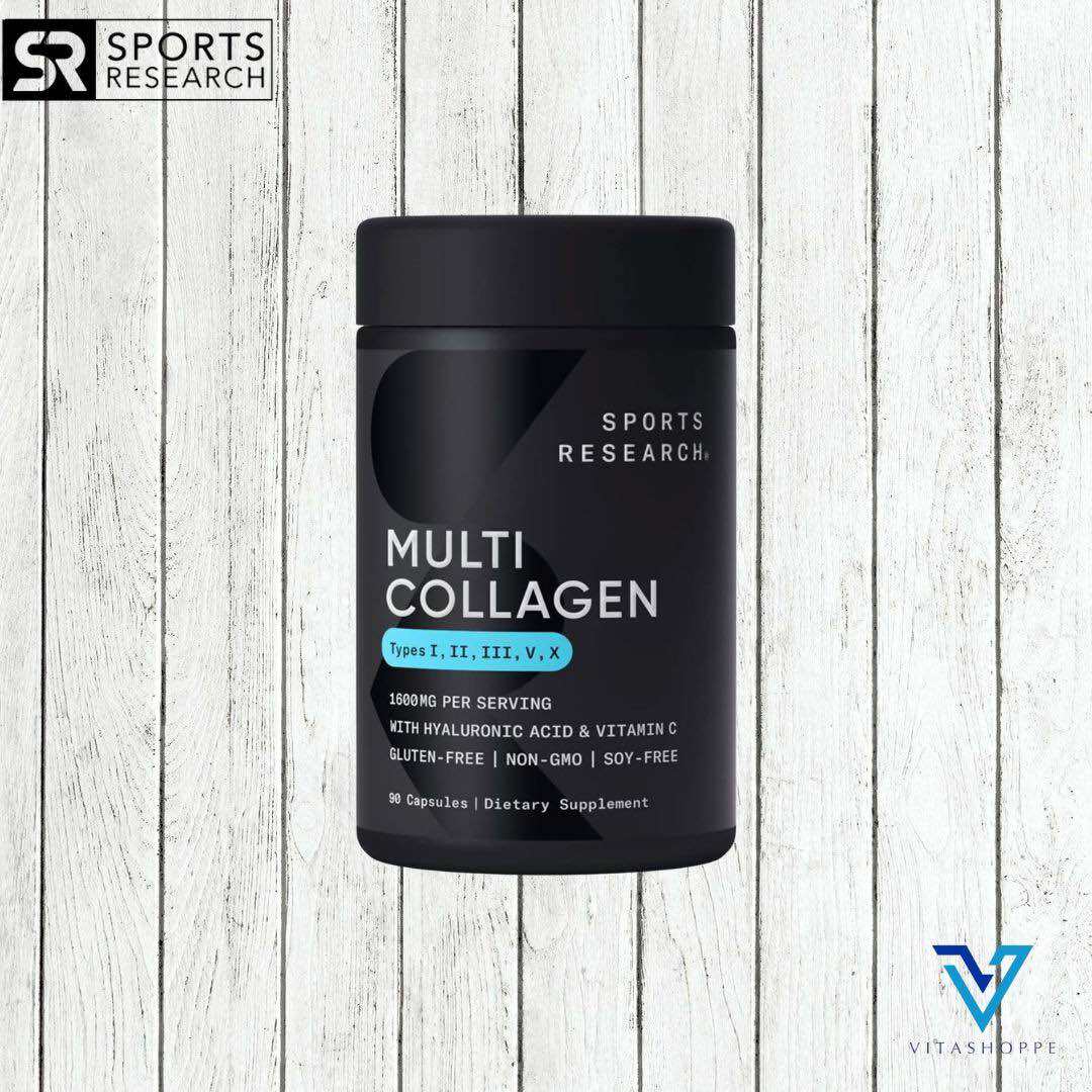 Sports Research Multi Collagen Complex 90 Capsules