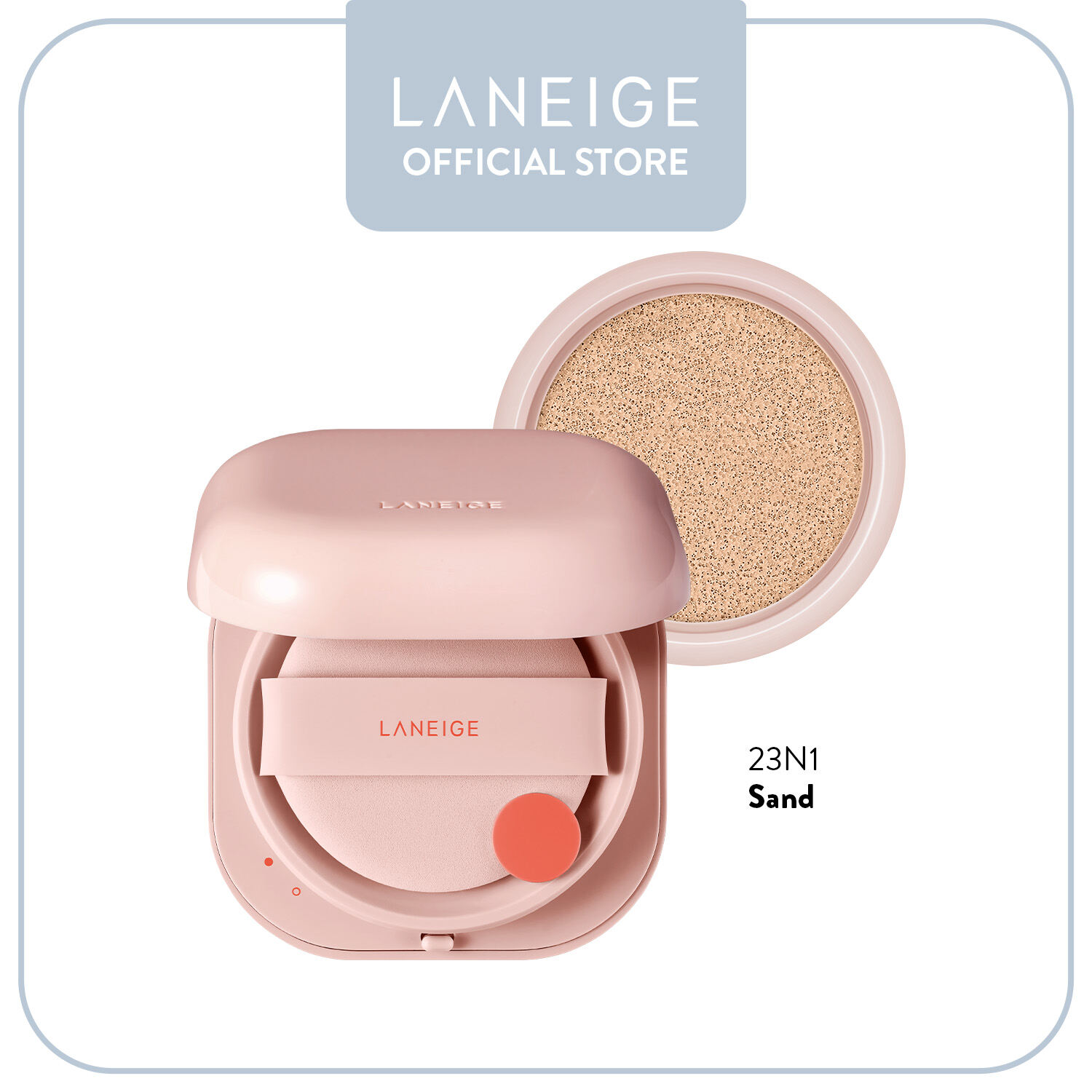 Laneige Neo Cushion Glow SPF50 with Extra Refill #23 Sand