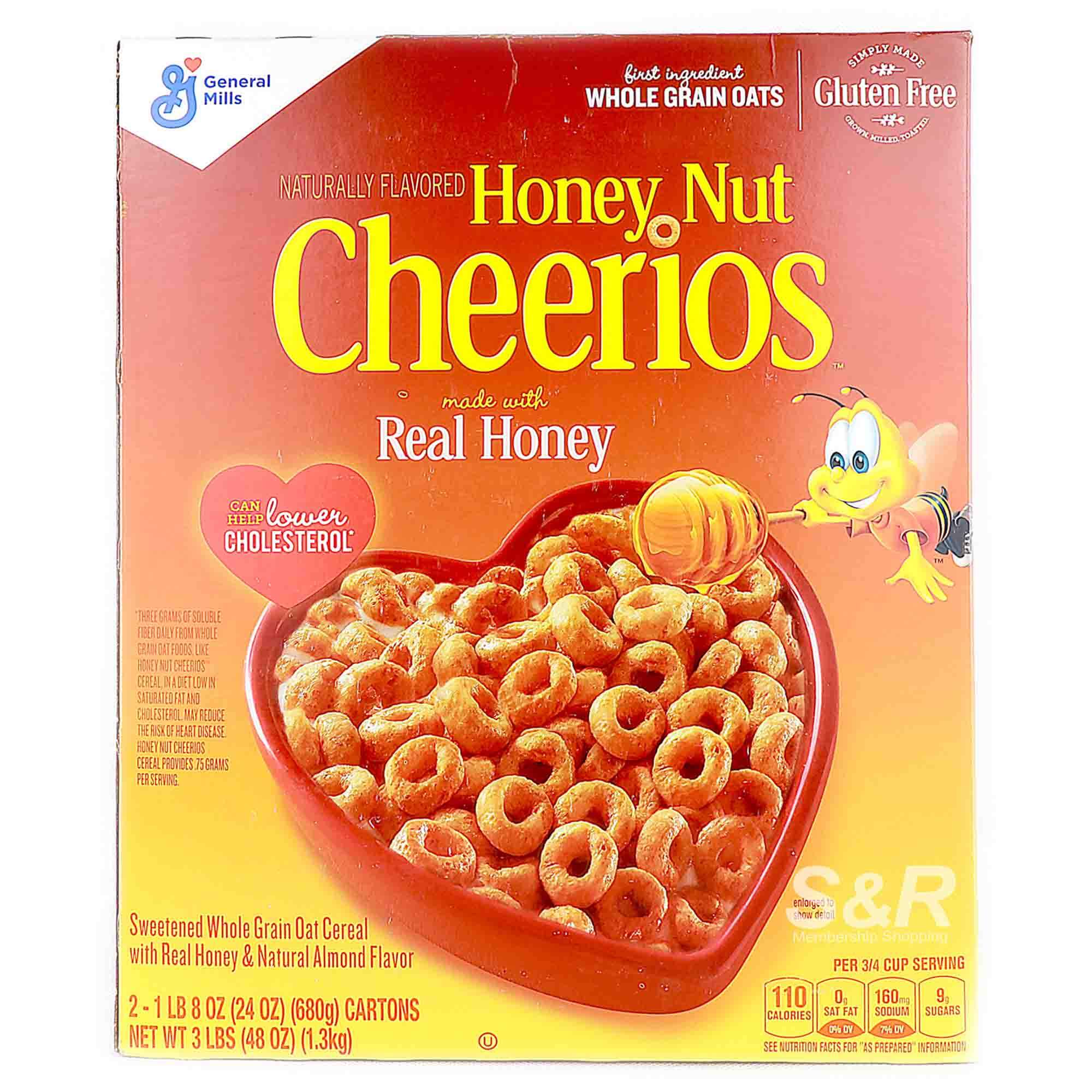 General Mills Cheerios Honey Nut Whole Grain Oat Cereal 2 Boxes Lazada Ph