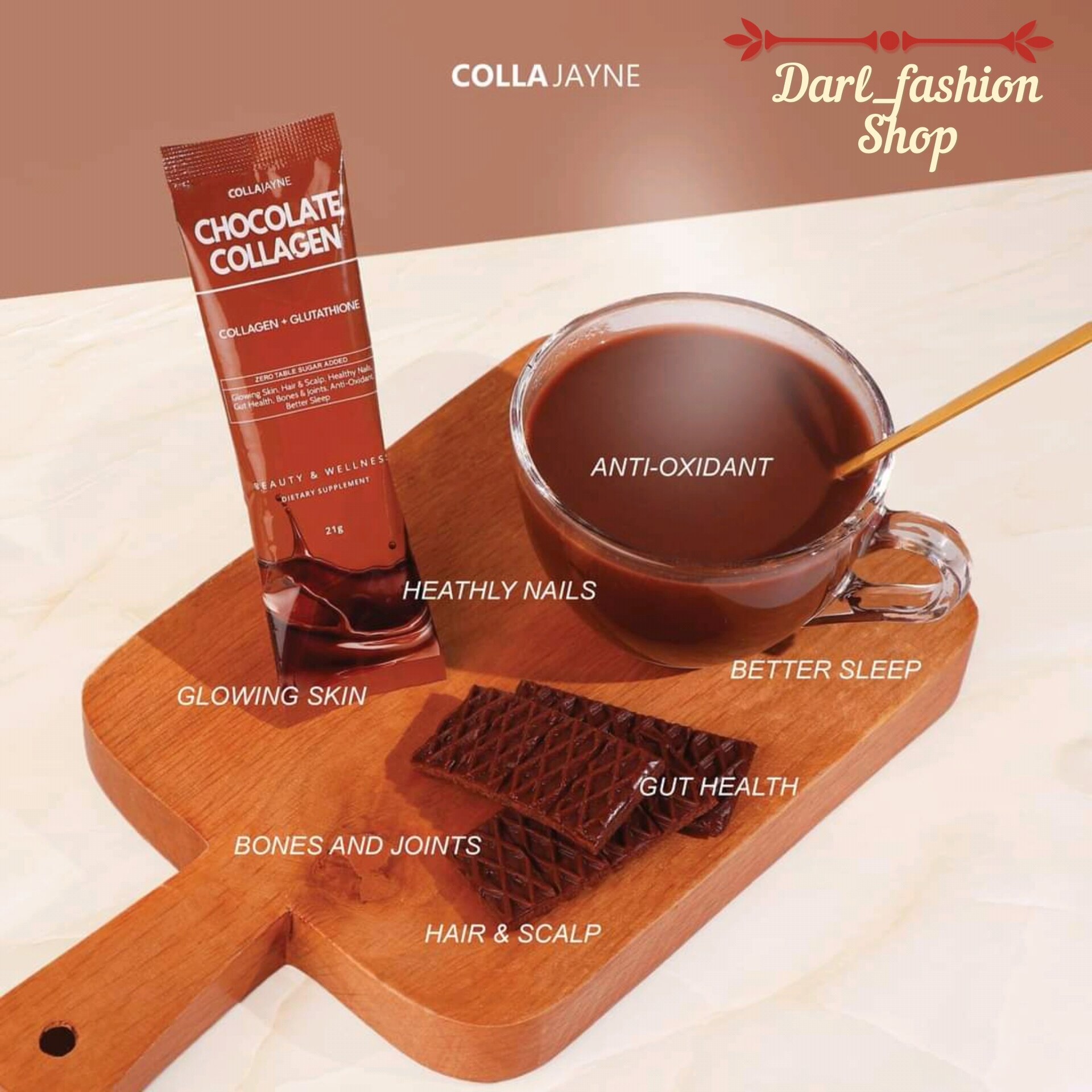 COLLAJAYNE CHOCOLATE COLLAGEN (Glutathione + Collagen) by Jaynes Jewel | Lazada PH COLLAJAYNE CHOCOLATE COLLAGEN (Glutathione + Collagen) by Jaynes Jewel | Lazada PH