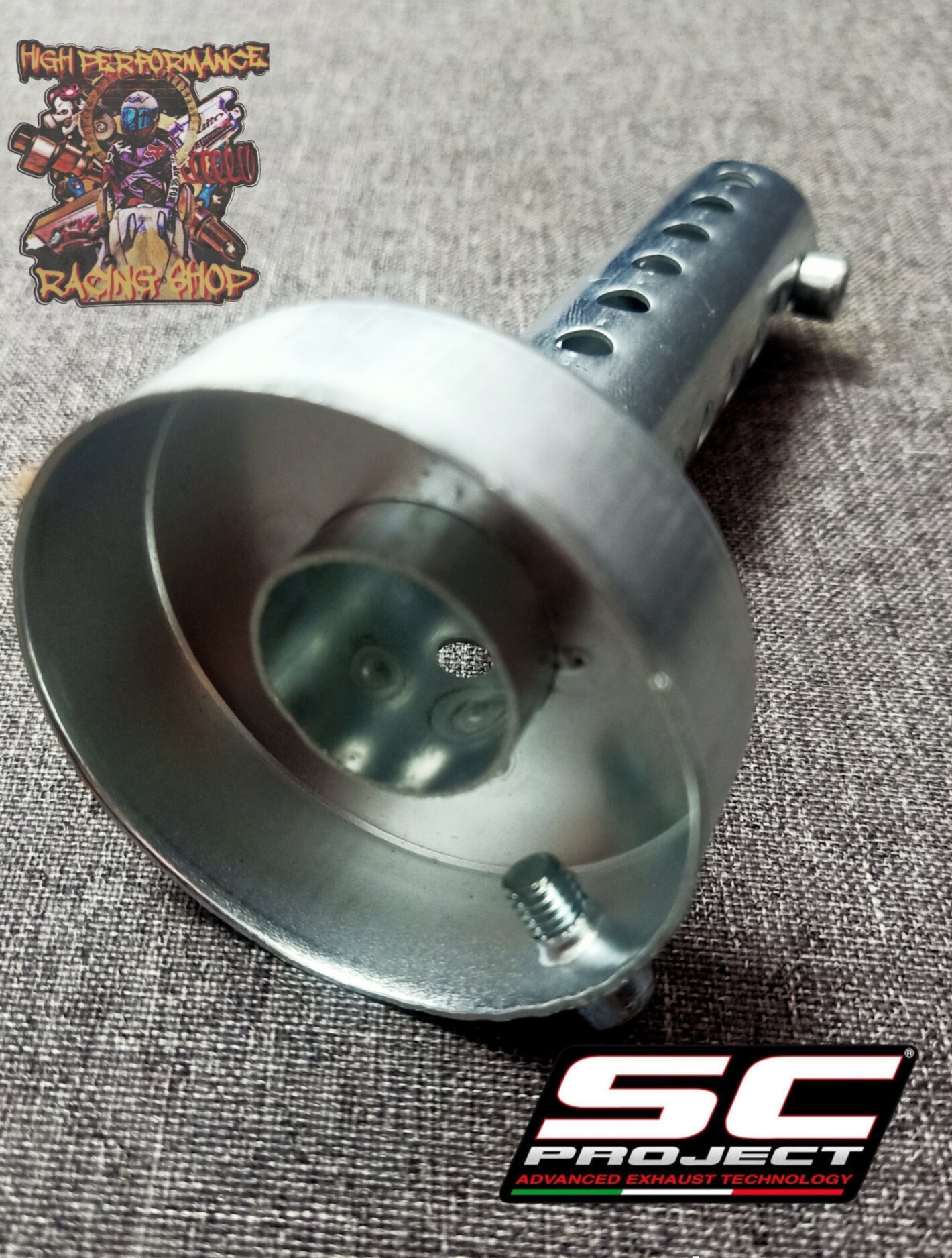 db killer scarico moto omologato universale