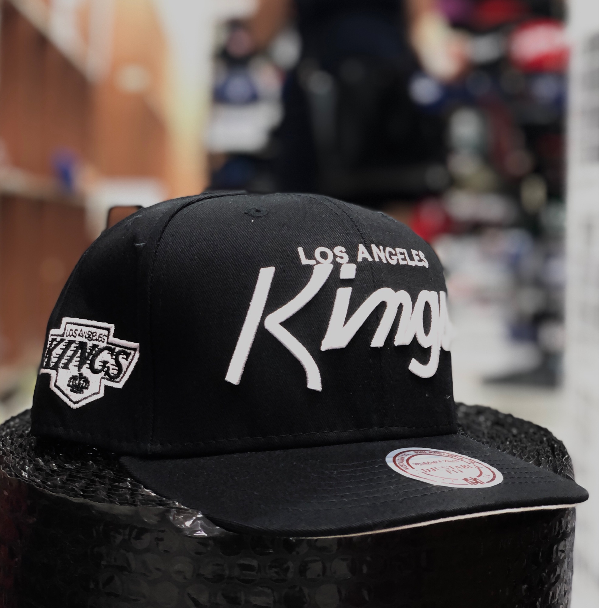 New Era 59Fifty Los Angeles Kings Fitted Hat Storm Gray White Black -  Billion Creation