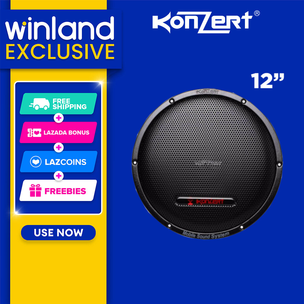 Winland 12" 350W Professional Hi-Fi Subwoofer KW-3000M