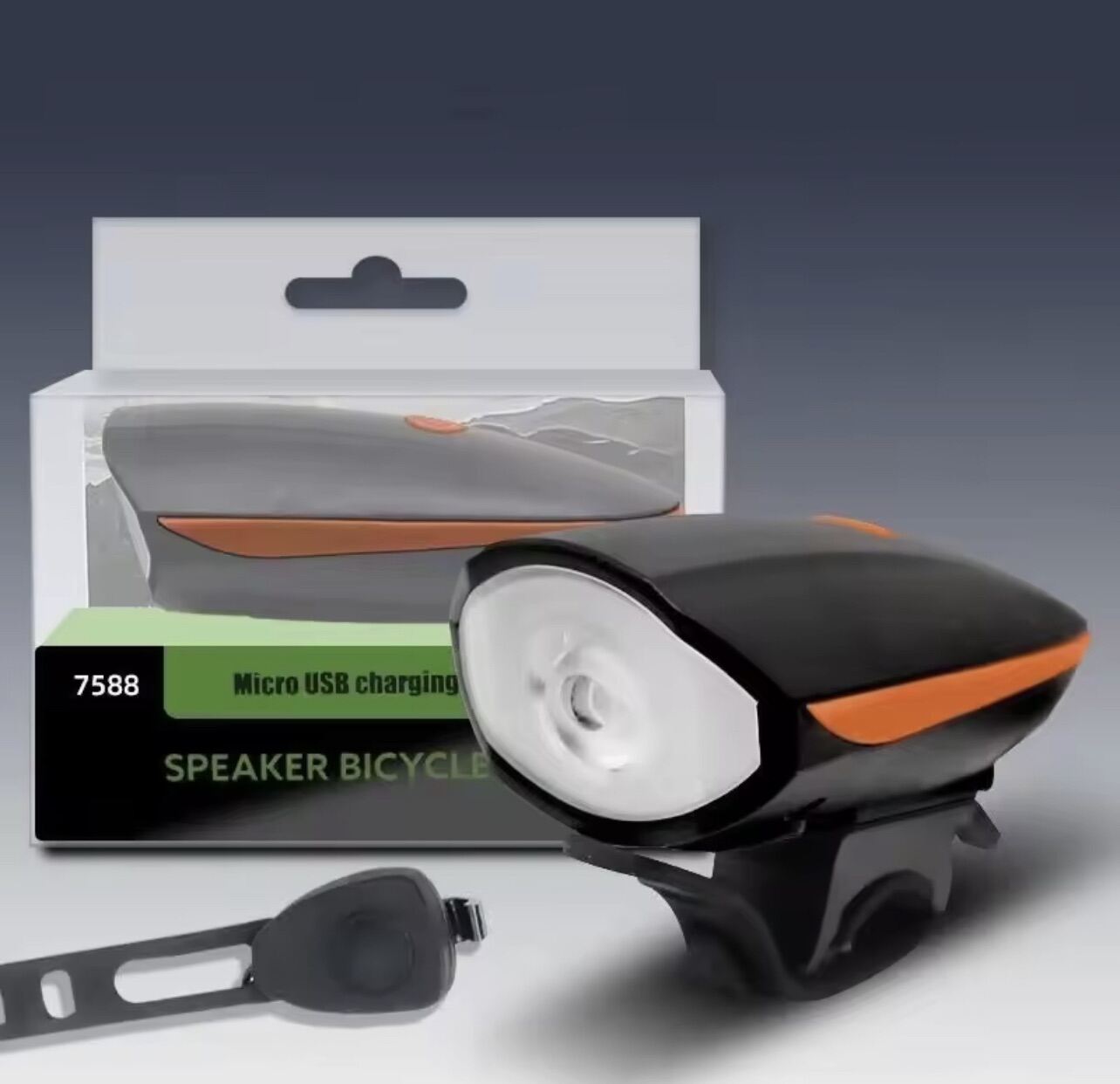 Speaker bicycle light 7588 sale