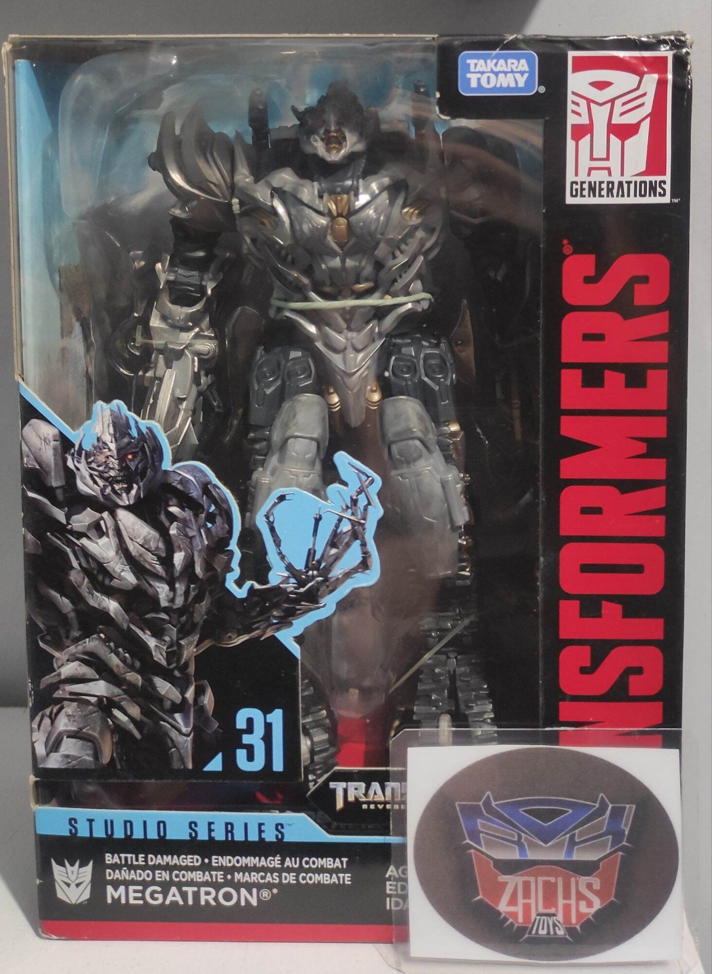 Transformers studio series on sale battle damaged megatron