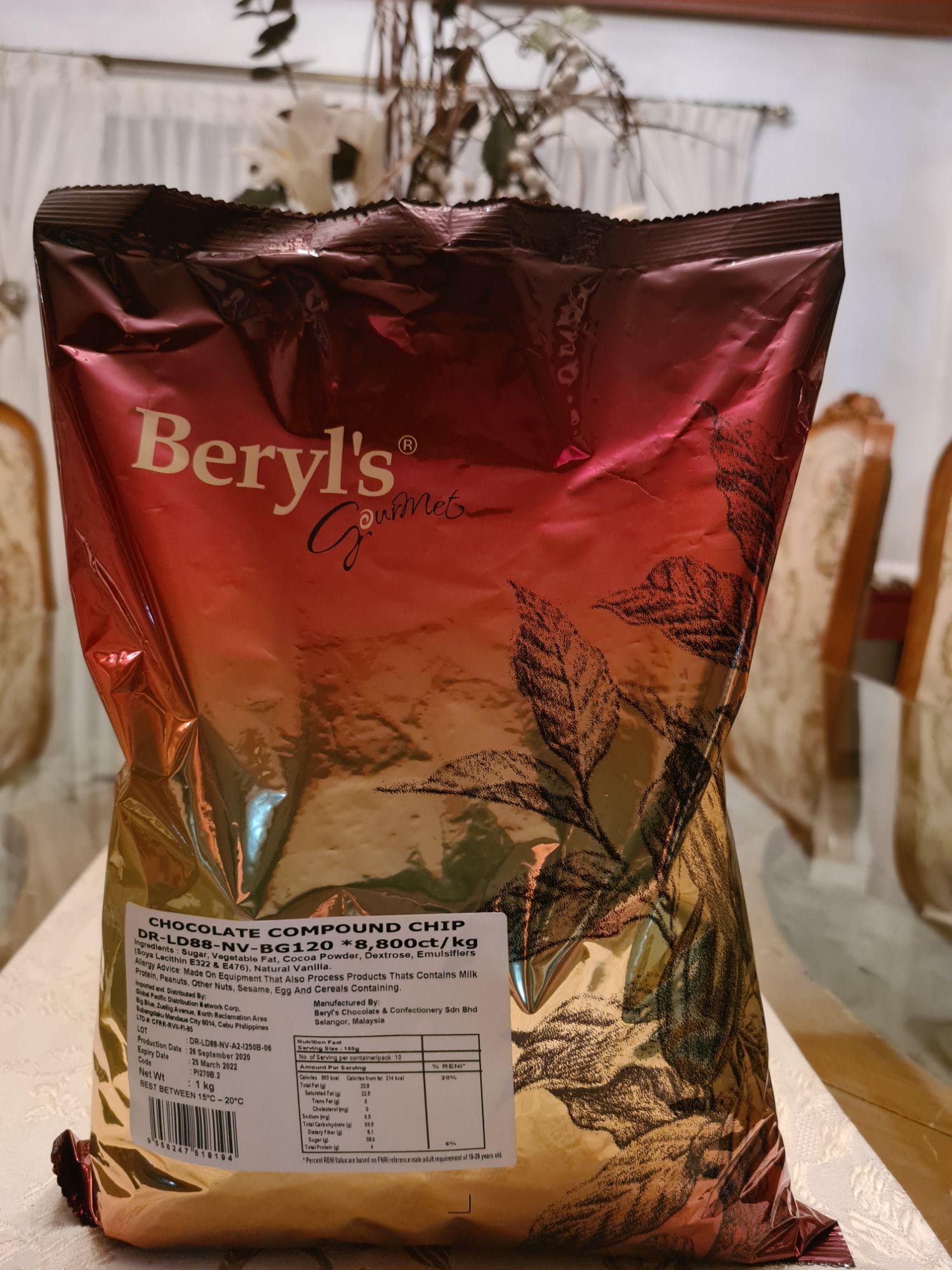 Beryl's Dark Compound Chocolate Chips