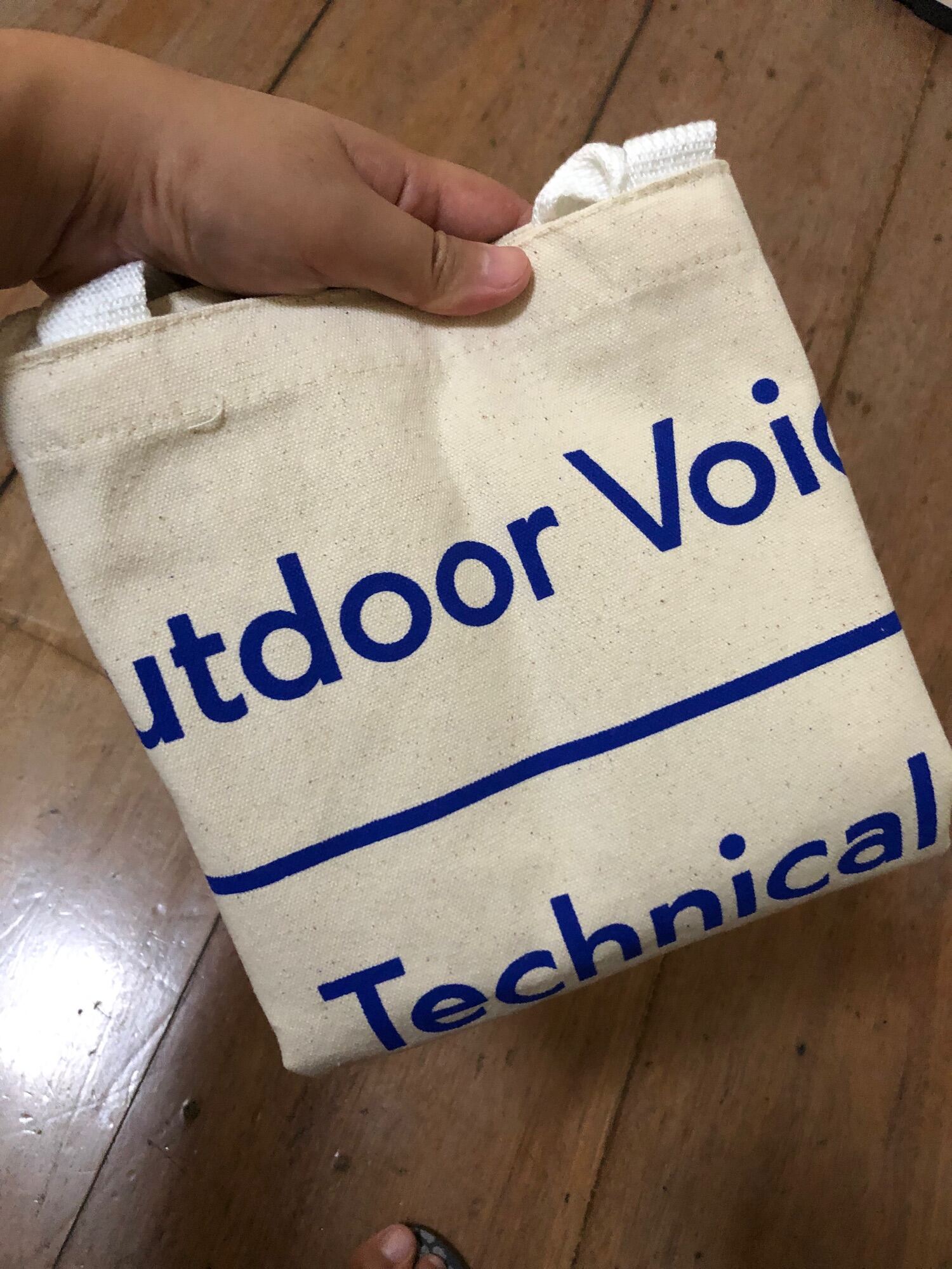 Outdoor voices tote online bag