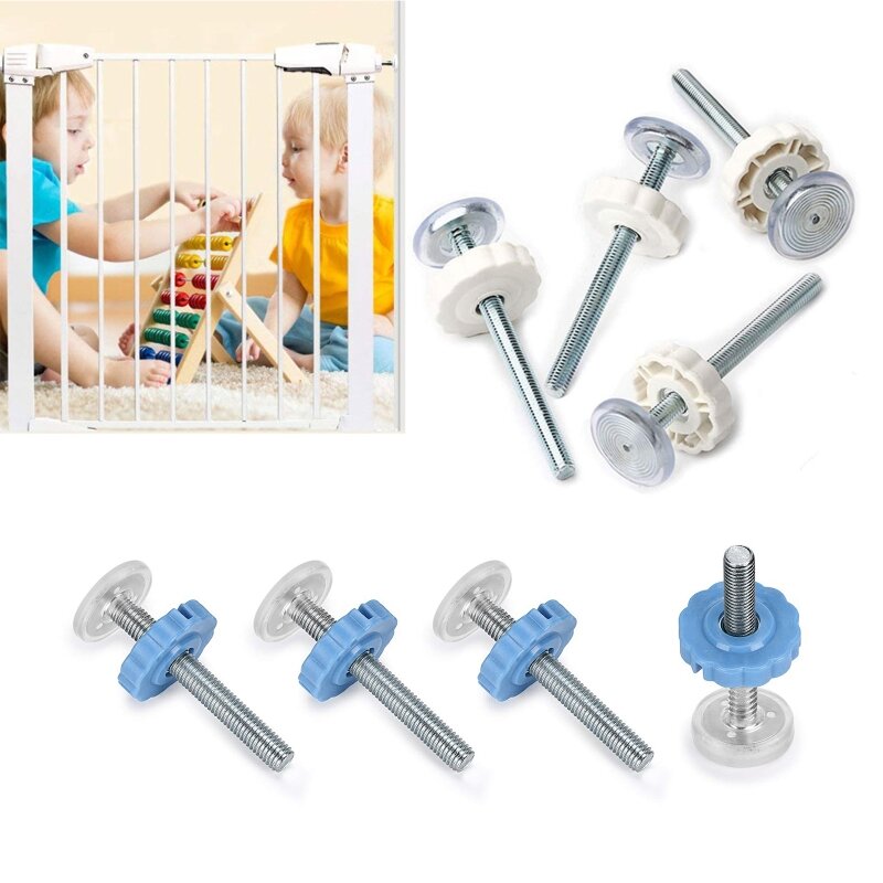Read Feedback: 4 Pack 8MM Baby Gate Threaded Spindle Rod, Replacement Read Feedback: 4 Pack 8MM Baby Gate Threaded Spindle Rod, Replacement