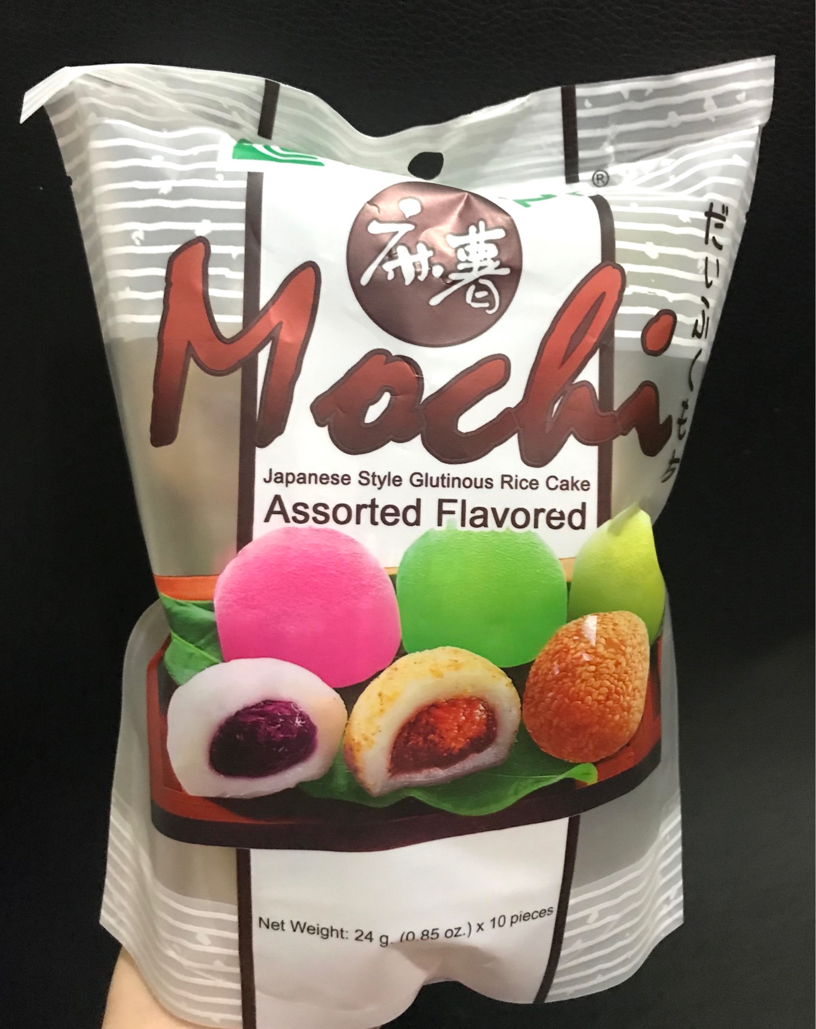 Regent Mochi Assorted Flavored Japanese Style Glutinuous Rice Cake 24g ...