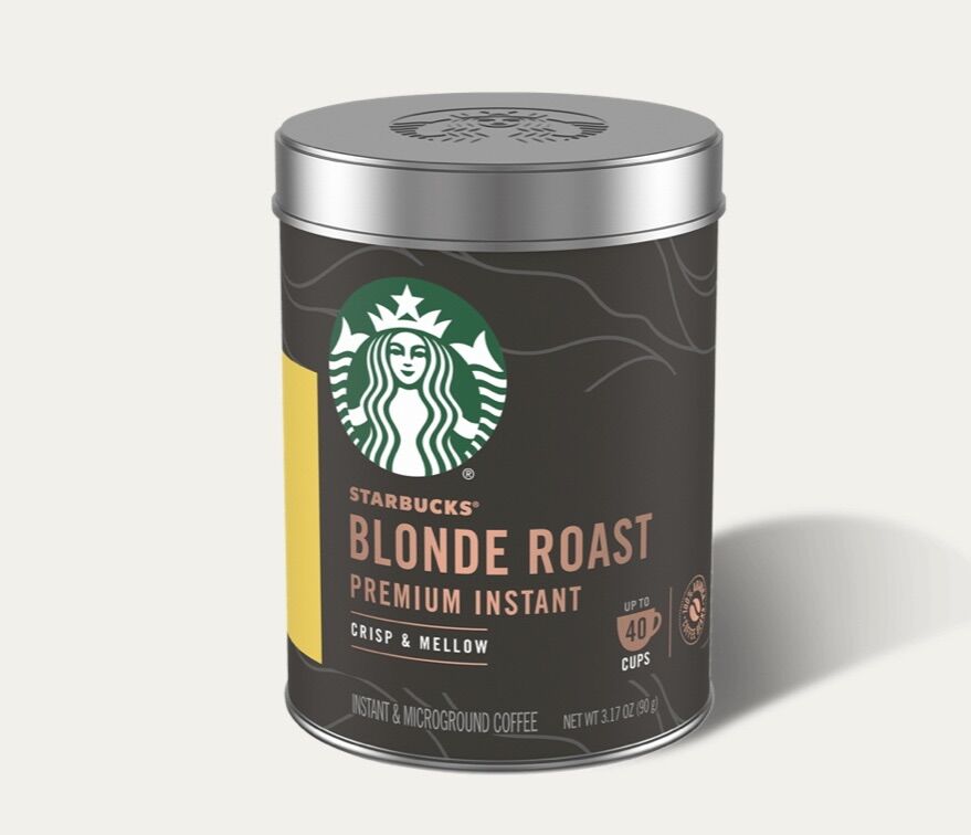 STARBUCKS DARK/MEDIUM/BLONDE ROAST PREMIUM INSTANT COFFEE, 90g, FRANCE