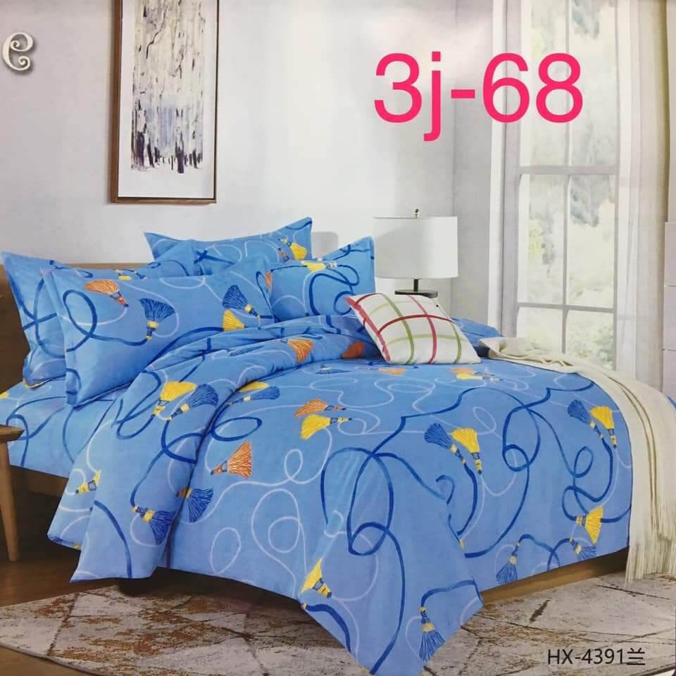 3in1 black and white Set and New arrival design Cotton Bedsheets